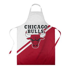 Фартук 3D с принтом Chicago Bulls Red-White в городе Новоалтайск, 100% полиэстер | общий размер — 65 х 85 см, ширина нагрудника — 26 см, горловина — 53 см, длина завязок — 54 см, общий обхват в поясе — 173 см. Принт на завязках и на горловине наносится с двух сторон, на основной части фартука — только с внешней стороны | bulls | chicago | chicago bulls | nba | баскетбол | буллз | нба | чикаго | чикаго буллз