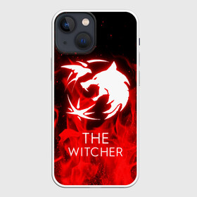 Чехол для iPhone 13 mini с принтом СЕРИАЛ ВЕДЬМАК в городе Новоалтайск,  |  | Тематика изображения на принте: henry cavill | the witcher сериал | wild hunt. | witcher 3 | ведьмак сериал | ведьмак фильм | генри кавилл | дикий охота