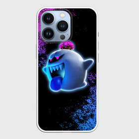 Чехол для iPhone 13 Pro с принтом Luigis Mansion в городе Новоалтайск,  |  | Тематика изображения на принте: game | luigis mansion | mario | nintendo | видеоигра | игра | луиджи | марио | привидение | призрак
