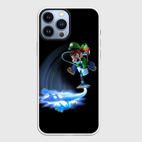 Чехол для iPhone 13 Pro Max с принтом Luigis Mansion в городе Новоалтайск,  |  | Тематика изображения на принте: game | luigis mansion | mario | nintendo | видеоигра | игра | луиджи | марио | привидение | призрак