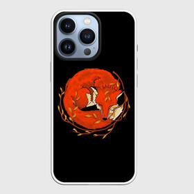 Чехол для iPhone 13 Pro с принтом Лиса в городе Новоалтайск,  |  | Тематика изображения на принте: 20 | 2020 | animal | animals | forest | fox | redhead | sleep | животное | животные | зима | лес | лис | лиса | лисица | новый год | осень | рыжая | сон | фыр
