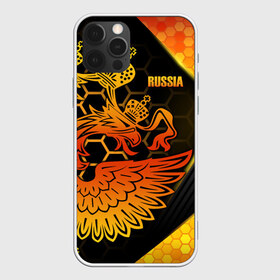 Чехол для iPhone 12 Pro Max с принтом RUSSIA Lifestyle в городе Новоалтайск, Силикон |  | aesthetic | collection | fashion | hybrid | original | pro | review | russia | sports | герб | орнамент | россия | рф | спорт | униформа | форма