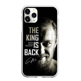 Чехол для iPhone 11 Pro Max матовый с принтом Конор Макгрегор в городе Новоалтайск, Силикон |  | conor mcgregor | mma | the notorious | ufc | боец | конор макгрегор | миксфайт | чемпион