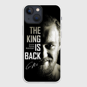 Чехол для iPhone 13 mini с принтом Конор Макгрегор в городе Новоалтайск,  |  | conor mcgregor | mma | the notorious | ufc | боец | конор макгрегор | миксфайт | чемпион