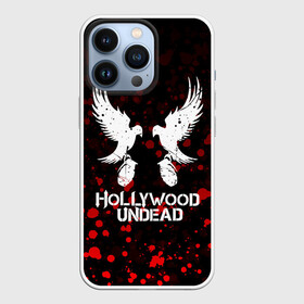 Чехол для iPhone 13 Pro с принтом HOLLYWOOD UNDEAD в городе Новоалтайск,  |  | Тематика изображения на принте: deuce | hollywood undead | hu | j dog | shady jeff | голливуд | голливудская нежить | даниэль мурильо | джордан террелл | джордж артур рейган | дилан альварес | мэттью сент клер | нежить