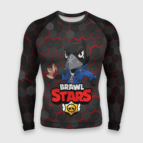Мужской рашгард 3D с принтом BRAWL STARS CROW в городе Новоалтайск,  |  | brawl stars | bull | colt | crow | leon | stars | берли | бо | брок | ворон | джесси | динамайк | дэррил | кольт | леон | мортис | нита | пайпер | пенни | поко | пэм | рикошет | спайк | фрэнк | шелли | эль примо