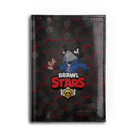 Обложка для автодокументов с принтом BRAWL STARS CROW в городе Новоалтайск, натуральная кожа |  размер 19,9*13 см; внутри 4 больших “конверта” для документов и один маленький отдел — туда идеально встанут права | brawl stars | bull | colt | crow | leon | stars | берли | бо | брок | ворон | джесси | динамайк | дэррил | кольт | леон | мортис | нита | пайпер | пенни | поко | пэм | рикошет | спайк | фрэнк | шелли | эль примо