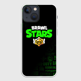 Чехол для iPhone 13 mini с принтом BRAWL STARS в городе Новоалтайск,  |  | brawl stars | bull | colt | crow | leon | stars | берли | бо | брок | ворон | джесси | динамайк | дэррил | кольт | леон | мортис | нита | пайпер | пенни | поко | пэм | рикошет | спайк | фрэнк | шелли | эль примо