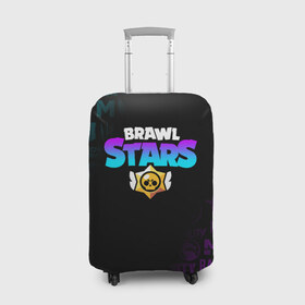 Чехол для чемодана 3D с принтом BRAWL STARS в городе Новоалтайск, 86% полиэфир, 14% спандекс | двустороннее нанесение принта, прорези для ручек и колес | brawl stars | bull | colt | crow | leon | stars | берли | бо | брок | ворон | джесси | динамайк | дэррил | кольт | леон | мортис | нита | пайпер | пенни | поко | пэм | рикошет | спайк | фрэнк | шелли | эль примо