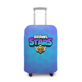 Чехол для чемодана 3D с принтом BRAWL STARS в городе Новоалтайск, 86% полиэфир, 14% спандекс | двустороннее нанесение принта, прорези для ручек и колес | brawl stars | bull | colt | leon | stars | берли | бо | брок | джесси | динамайк | дэррил | кольт | леон | морти | нита | пайпер | пенни | поко | пэм | рикошет | спайк | фрэнк | шелли | эль примо