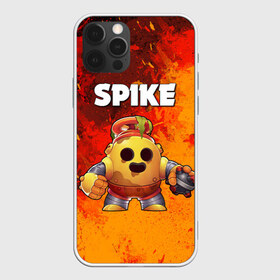 Чехол для iPhone 12 Pro Max с принтом Brawl Stars Spike Robot в городе Новоалтайск, Силикон |  | Тематика изображения на принте: brawl stars | brawl stars crow | brawl stars crow phoenix | brawl stars leon | brawl stars leon shark | brawl stars robot spike | brawl stars spike | бравл старс