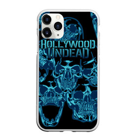 Чехол для iPhone 11 Pro матовый с принтом Hollywood Undead в городе Новоалтайск, Силикон |  | been | bloody nose | california | hell | lyrics | music | octone | official | psalms | records | rock | song | to | vevo | video | кранккор | метал | рэп рок | электроник