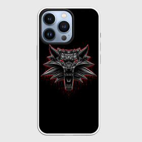 Чехол для iPhone 13 Pro с принтом Медальон Волка в городе Новоалтайск,  |  | the witcher | wolf | белый | ведьмак | волк | волка | геральд | геральт | игра | из ривии | йеннифэр | ласточка | медальон | монстр | монстры | мутант | плотва | сериал | трисс | цири | цирилла | школа