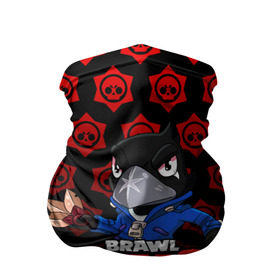 Бандана-труба 3D с принтом BRAWL STARS CROW в городе Новоалтайск, 100% полиэстер, ткань с особыми свойствами — Activecool | плотность 150‒180 г/м2; хорошо тянется, но сохраняет форму | brawl stars | bull | colt | crow | leon | stars | берли | ворон | динамайк | дэррил | кольт | леон | мортис | нита | пайпер | пенни | поко | пэм | рикошет | спайк | фрэнк | шелли | эль примо