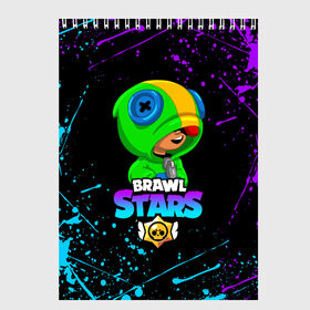 Скетчбук с принтом BRAWL STARS CROW в городе Новоалтайск, 100% бумага
 | 48 листов, плотность листов — 100 г/м2, плотность картонной обложки — 250 г/м2. Листы скреплены сверху удобной пружинной спиралью | Тематика изображения на принте: brawl stars | bull | colt | crow | leon | stars | берли | ворон | динамайк | дэррил | кольт | леон | мортис | нита | пайпер | пенни | поко | пэм | рикошет | спайк | фрэнк | шелли | эль примо