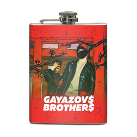 Фляга с принтом GAYAZOV$ BROTHER$ - КРЕДО в городе Новоалтайск, металлический корпус | емкость 0,22 л, размер 125 х 94 мм. Виниловая наклейка запечатывается полностью | Тематика изображения на принте: brother | brothers | hip | hop | music | new | rap | rnb | бали | брат | братья | вы меня все | гаязов | гаязовы | ильяс | кредо | музыка | новый | рнб | рэп | тимур | туман | хип | хоп | хочу