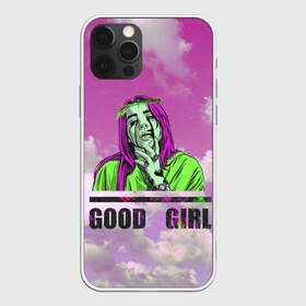 Чехол для iPhone 12 Pro Max с принтом GOOD GIRL в городе Новоалтайск, Силикон |  | bad guy | billi | billie | billie eilish | billy | eilish | pink | retrowave | vaporwave | vhs | айлиш | беляш | били | били айлиш | билли айлиш | биляш | вхс | певица | розовый