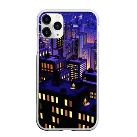 Чехол для iPhone 11 Pro Max матовый с принтом ГОРОД ИЗ КОМИКСА в городе Новоалтайск, Силикон |  | star | stars | texture | вечер | вечерние иллюстрации | звезда | звезды | ночной пейзаж | ночные | ночь | природа | прогулки | текстуры