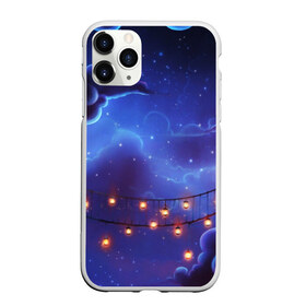 Чехол для iPhone 11 Pro Max матовый с принтом НОВОГОДНЯЯ НОЧЬ в городе Новоалтайск, Силикон |  | star | stars | texture | вечер | вечерние иллюстрации | звезда | звезды | ночной пейзаж | ночные | ночь | природа | прогулки | текстуры