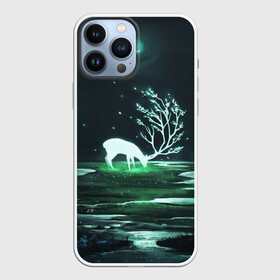 Чехол для iPhone 13 Pro Max с принтом ОЛЕНЬ в городе Новоалтайск,  |  | Тематика изображения на принте: star | stars | texture | вечер | вечерние иллюстрации | звезда | звезды | ночной пейзаж | ночные | ночь | природа | прогулки | текстуры
