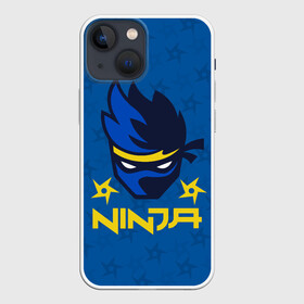 Чехол для iPhone 13 mini с принтом FORTNITE NINJA в городе Новоалтайск,  |  | fnchap2 | fortnite | fortnite 2 | fortnite x | marshmello | ninja | ninja hyper streamer | ninja streamer | streamer | tyler blevins | маршмелло | ниндзя | фортнайт | фортнайт 2 | фортнайт глава 2