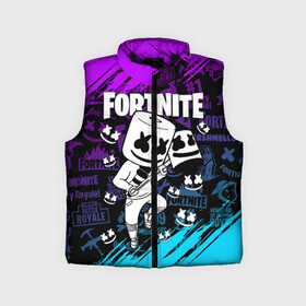 Детский жилет утепленный 3D с принтом FORTNITE MARSHMELLO | ФОРТНАЙТ НЕОН в городе Новоалтайск,  |  | Тематика изображения на принте: fnchap2 | fortnite | fortnite 2 | fortnite x | marshmello | ninja | ninja hyper streamer | ninja streamer | streamer | tyler blevins | маршмелло | ниндзя | фортнайт | фортнайт 2 | фортнайт глава 2