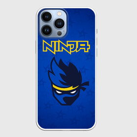 Чехол для iPhone 13 Pro Max с принтом FORTNITE NINJA в городе Новоалтайск,  |  | Тематика изображения на принте: fnchap2 | fortnite | fortnite 2 | fortnite x | marshmello | ninja | ninja hyper streamer | ninja streamer | streamer | tyler blevins | маршмелло | ниндзя | фортнайт | фортнайт 2 | фортнайт глава 2
