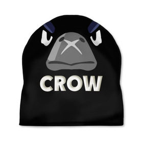 Шапка 3D с принтом Brawl Stars CROW в городе Новоалтайск, 100% полиэстер | универсальный размер, печать по всей поверхности изделия | brawl | brawl stars | crow | leon | stars | бравл | бравл старс | браво старс | ворон | ворона | игра | компьютерная | кров | леон | онлайн | старс