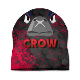 Шапка 3D с принтом Brawl Stars CROW в городе Новоалтайск, 100% полиэстер | универсальный размер, печать по всей поверхности изделия | brawl | brawl stars | crow | leon | stars | бравл | бравл старс | браво старс | ворон | ворона | игра | компьютерная | кров | леон | онлайн | старс