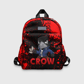 Детский рюкзак 3D с принтом Brawl Stars CROW в городе Новоалтайск, 100% полиэстер | лямки с регулируемой длиной, сверху петелька, чтобы рюкзак можно было повесить на вешалку. Основное отделение закрывается на молнию, как и внешний карман. Внутри дополнительный карман. По бокам два дополнительных кармашка | brawl | brawl stars | crow | leon | stars | бравл | бравл старс | браво старс | ворон | ворона | игра | компьютерная | кров | леон | онлайн | старс
