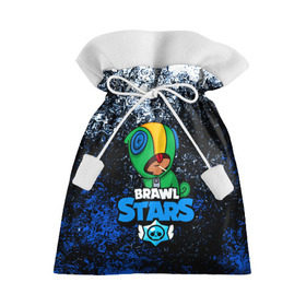 Подарочный 3D мешок с принтом BRAWL STARS LEON в городе Новоалтайск, 100% полиэстер | Размер: 29*39 см | Тематика изображения на принте: android | brawl stars | games | leon | mobile | stars | игры | леон | мобильные игры