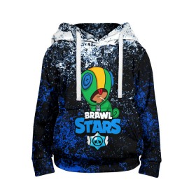 Детская толстовка 3D с принтом BRAWL STARS LEON в городе Новоалтайск, 100% полиэстер | двухслойный капюшон со шнурком для регулировки, мягкие манжеты на рукавах и по низу толстовки, спереди карман-кенгуру с мягким внутренним слоем | android | brawl stars | games | leon | mobile | stars | игры | леон | мобильные игры