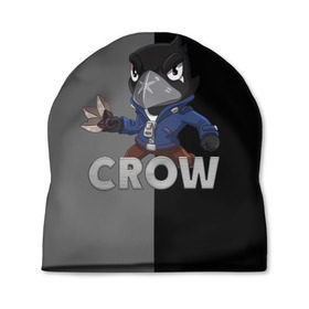Шапка 3D с принтом Brawl Stars CROW в городе Новоалтайск, 100% полиэстер | универсальный размер, печать по всей поверхности изделия | brawl | brawl stars | crow | leon | stars | бравл | бравл старс | браво старс | ворон | ворона | игра | компьютерная | кров | леон | онлайн | старс