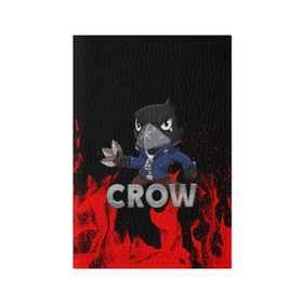 Обложка для паспорта матовая кожа с принтом Brawl Stars CROW в городе Новоалтайск, натуральная матовая кожа | размер 19,3 х 13,7 см; прозрачные пластиковые крепления | brawl | brawl stars | crow | leon | stars | бравл | бравл старс | браво старс | ворон | ворона | игра | компьютерная | кров | леон | онлайн | старс