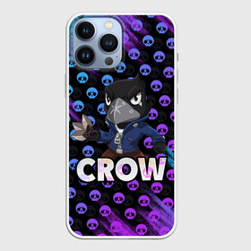 Чехол для iPhone 13 Pro Max с принтом Brawl Stars CROW в городе Новоалтайск,  |  | Тематика изображения на принте: brawl | brawl stars | crow | leon | stars | бравл | бравл старс | браво старс | ворон | ворона | игра | компьютерная | кров | леон | онлайн | старс