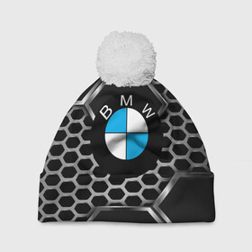 Шапка 3D c помпоном с принтом BMW в городе Новоалтайск, 100% полиэстер | универсальный размер, печать по всей поверхности изделия | auto | automobile | bmw | car | carbon | motor | motor car | sport car | автомашина | бмв | бренд | легковой автомобиль | марка | спортивный автомобиль | тачка