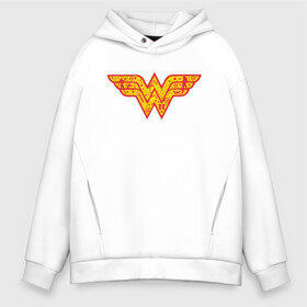 Мужское худи Oversize хлопок с принтом Wonder woman в городе Новоалтайск, френч-терри — 70% хлопок, 30% полиэстер. Мягкий теплый начес внутри —100% хлопок | боковые карманы, эластичные манжеты и нижняя кромка, капюшон на магнитной кнопке | dc | dc comics | diana prince | shtatjl | wonder woman | вандер вуман | вондер вуман | галь гадот | диана принс | супер женщина | чудо женщина