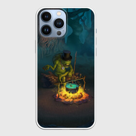 Чехол для iPhone 13 Pro Max с принтом Сэр Троглодит   Болото в городе Новоалтайск,  |  | Тематика изображения на принте: heroes | heroes 3 | heroes iii | heroes of might and magic | heroes of might and magic 3 | heroes of might and magic iii | homm | homm 3 | homm iii | герои | герои 3 | герои iii | сэр троглодит | троглодит