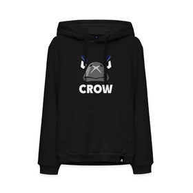 Мужская толстовка с принтом Brawl Stars CROW в городе Новоалтайск, френч-терри, мягкий теплый начес внутри (100% хлопок) | карман-кенгуру, эластичные манжеты и нижняя кромка, капюшон с подкладом и шнурком | Тематика изображения на принте: brawl | brawl stars | crow | leon | stars | бравл | бравл старс | браво старс | ворон | ворона | игра | компьютерная | костюм | кофта | кров | леон | онлайн | старс