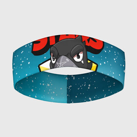 Повязка на голову 3D с принтом BRAWL STARS CROW в городе Новоалтайск,  |  | brawl stars | brawl stars crow | brawler | crow | бравл старз | бравлер | ворон