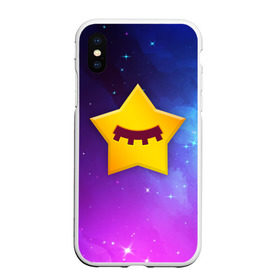 Чехол для iPhone XS Max матовый с принтом SANDY SPACE - BRAWL STARS в городе Новоалтайск, Силикон | Область печати: задняя сторона чехла, без боковых панелей | brawl | bull | colt | crow | game | games | leon | online | penny | poco | sandy | shelly | spike | star | stars | wanted | брав | бравл | браво | звезда | звезды | игра | игры | лого | онлайн | сенди | старс | сэнди