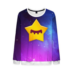 Мужской свитшот 3D с принтом SANDY SPACE - BRAWL STARS в городе Новоалтайск, 100% полиэстер с мягким внутренним слоем | круглый вырез горловины, мягкая резинка на манжетах и поясе, свободная посадка по фигуре | brawl | bull | colt | crow | game | games | leon | online | penny | poco | sandy | shelly | spike | star | stars | wanted | брав | бравл | браво | звезда | звезды | игра | игры | лого | онлайн | сенди | старс | сэнди