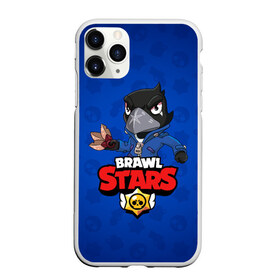 Чехол для iPhone 11 Pro матовый с принтом BRAWL STARS CROW в городе Новоалтайск, Силикон |  | 8 bit | 8 бит | brawl stars | bull | colt | crow | leon | leon shark | shark | stars | акула | берли | ворон | динамайк | кольт | леон | леон акула | нита | спайк | шелли | эль примо
