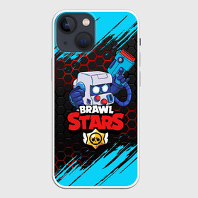 Чехол для iPhone 13 mini с принтом BRAWL STARS 8 BIT в городе Новоалтайск,  |  | 8 bit | 8 бит | brawl stars | bull | colt | crow | leon | leon shark | shark | stars | акула | берли | ворон | динамайк | кольт | леон | леон акула | нита | спайк | шелли | эль примо