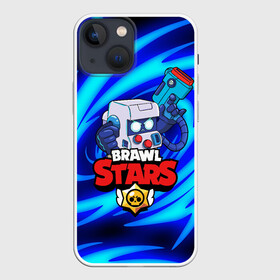 Чехол для iPhone 13 mini с принтом BRAWL STARS 8 BIT в городе Новоалтайск,  |  | 8 bit | 8 бит | brawl stars | bull | colt | crow | leon | leon shark | shark | stars | акула | берли | ворон | динамайк | кольт | леон | леон акула | нита | спайк | шелли | эль примо