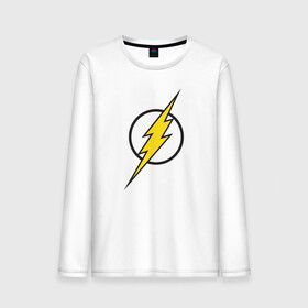 Мужской лонгслив хлопок с принтом Flash в городе Новоалтайск, 100% хлопок |  | barry allen | dc | dc comics | flash | барри аллен | флеш | флэш