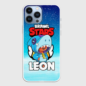 Чехол для iPhone 13 Pro Max с принтом BRAWL STARS LEON SHARK в городе Новоалтайск,  |  | Тематика изображения на принте: 8 bit | 8 бит | brawl stars | bull | colt | crow | leon | leon shark | shark | stars | акула | берли | ворон | динамайк | кольт | леон | леон акула | нита | спайк | шелли | эль примо