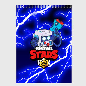 Скетчбук с принтом BRAWL STARS 8-BIT в городе Новоалтайск, 100% бумага
 | 48 листов, плотность листов — 100 г/м2, плотность картонной обложки — 250 г/м2. Листы скреплены сверху удобной пружинной спиралью | 8 bit | 8 бит | brawl stars | bull | colt | crow | leon | leon shark | shark | stars | акула | берли | ворон | динамайк | кольт | леон | леон акула | нита | спайк | шелли | эль примо
