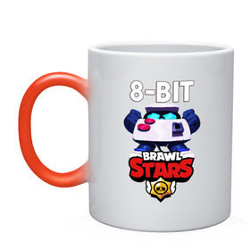 Кружка хамелеон с принтом Brawl Stars 8-BIT в городе Новоалтайск, керамика | меняет цвет при нагревании, емкость 330 мл | 8 bit | 8 бит | brawl | brawl stars | crow | leon | stars | бравл | бравл старс | браво старс | игра | компьютерная | кров | леон | онлайн | старс
