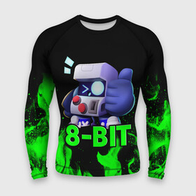 Мужской рашгард 3D с принтом Brawl Stars 8 BIT в городе Новоалтайск,  |  | 8 bit | 8 бит | brawl | brawl stars | crow | leon | stars | бравл | бравл старс | браво старс | игра | компьютерная | кров | леон | онлайн | старс